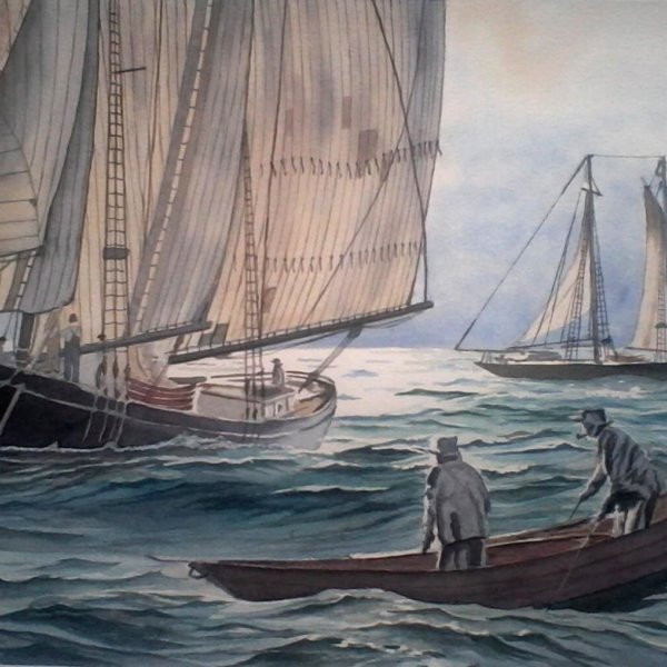 Watercolour on ARCHES Aquarelle hot pressed