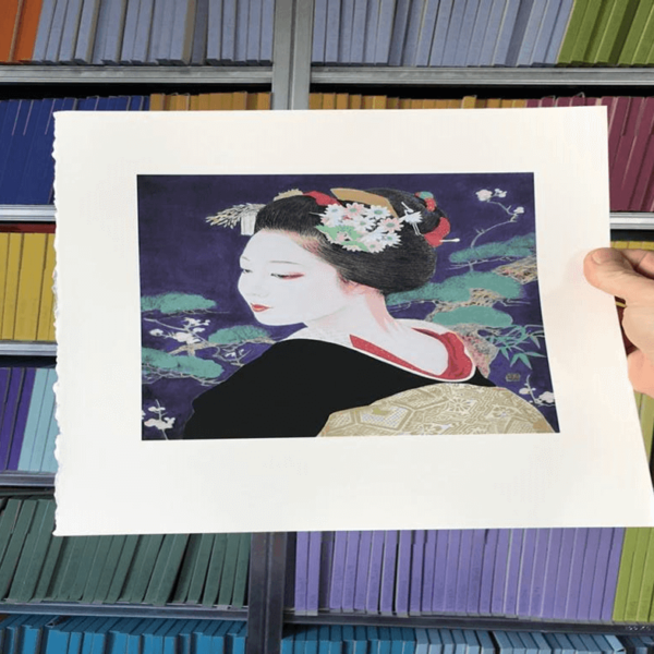 Screen print on ARCHES 88 paper