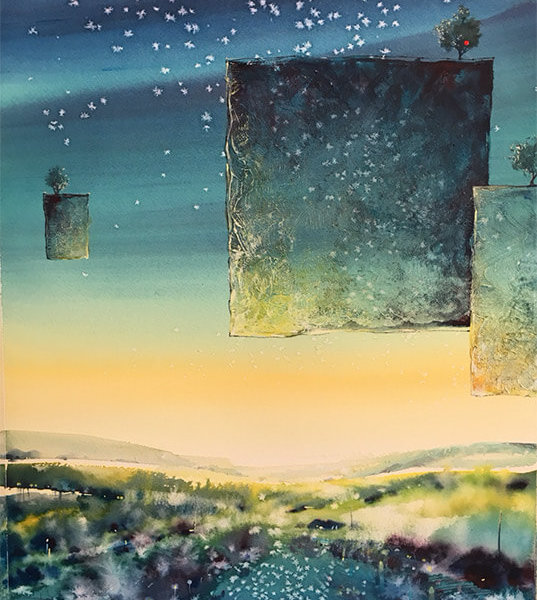 Roland Palmaerts Watercolour