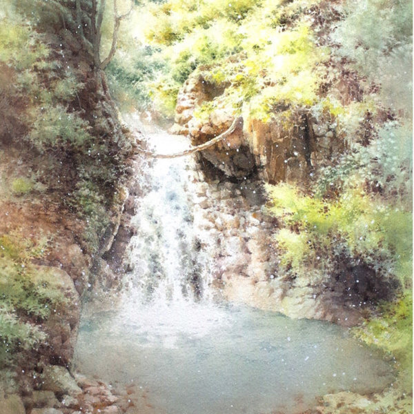 Megumi Shimizu watercolour