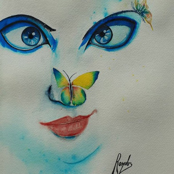 Christelle Romulus - Aquarelle, ARCHES Aquarelle grain fin