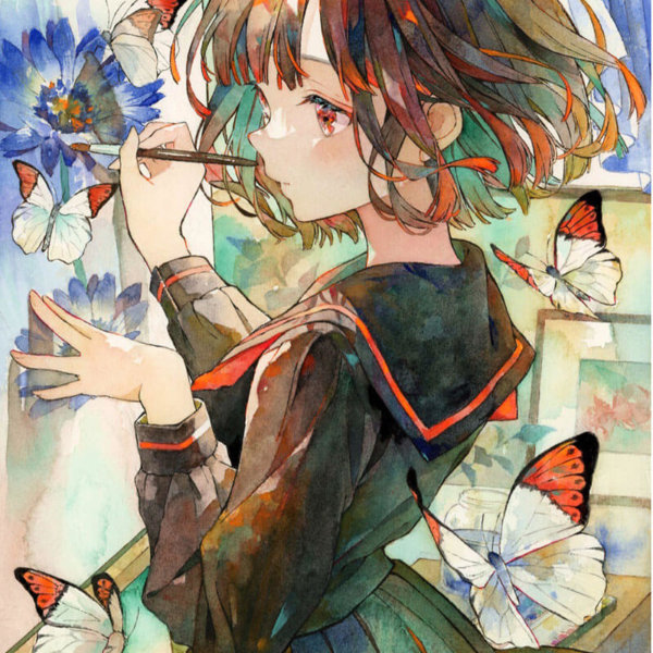 Yukoring watercolor on Arches paper