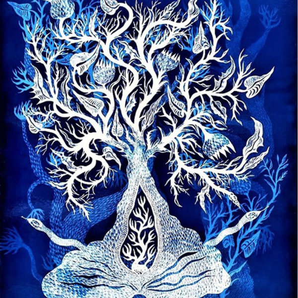 Ayda-Su Nuroglu Cyanotype, ARCHES® Aquarelle 640 gsm