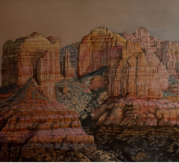 Patrick Faile watercolour