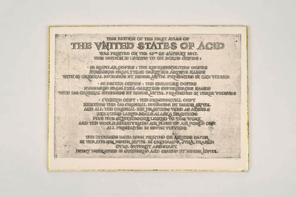 FIRST ATLAS OF THE UNITED STATES OF ACID