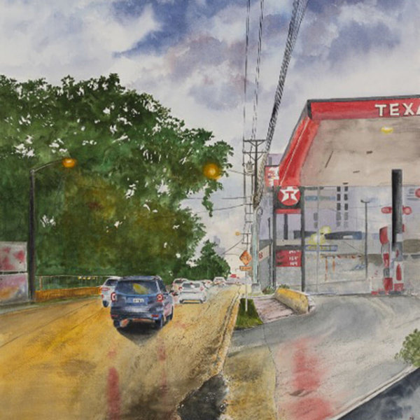 Yeans Martínez - watercolor on Arches paper