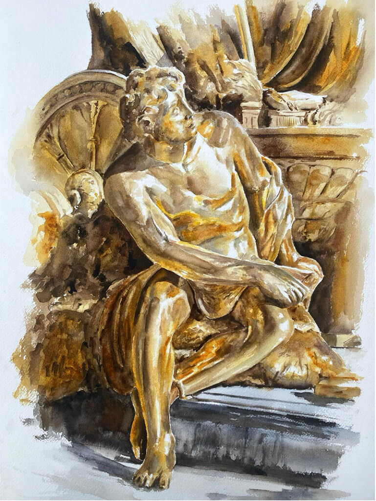 Aurélie Ponthieu Watercolour, ARCHES Aquarelle cold pressed
