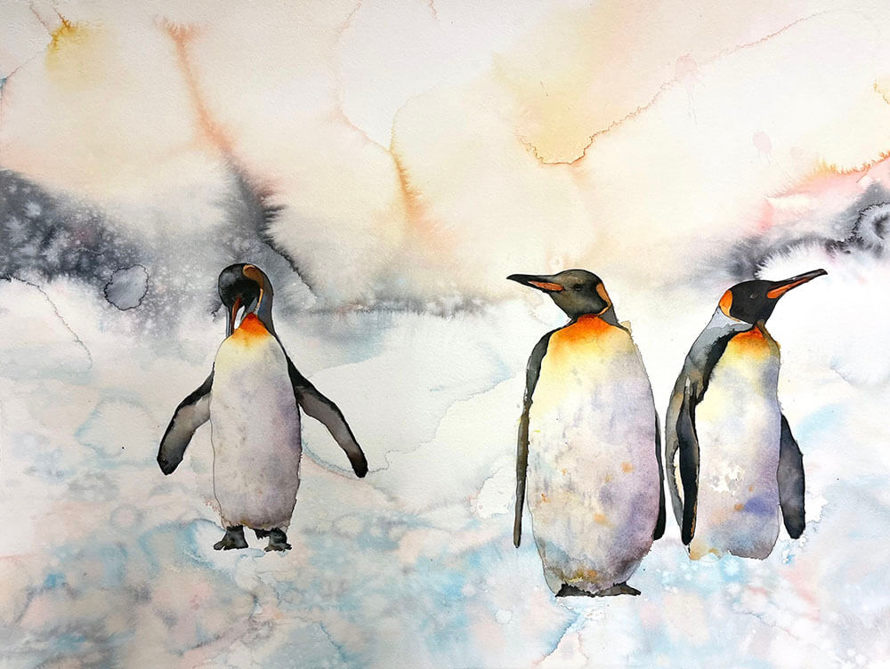 Björn Bernström on Arches Aquarelle paper