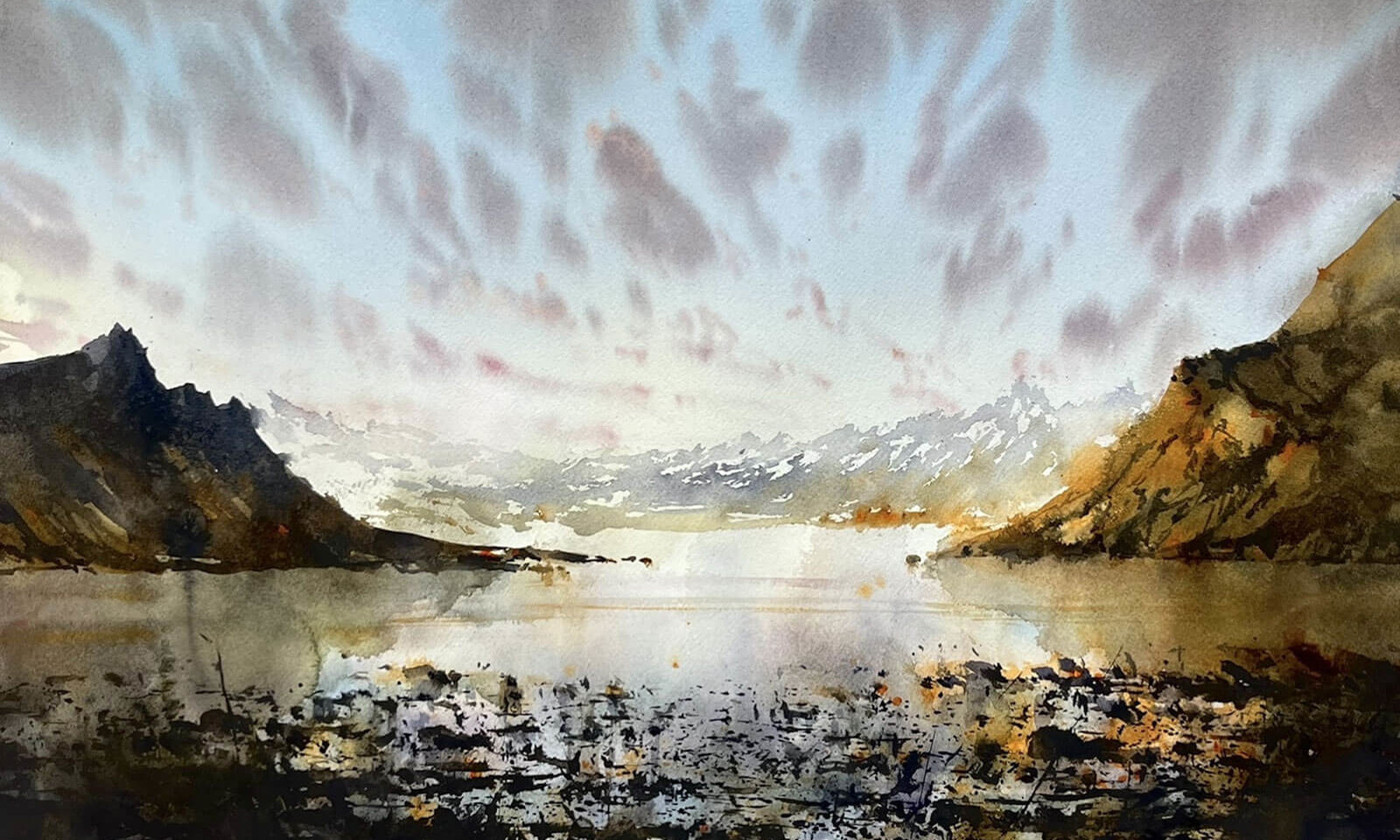 Björn Bernström on Arches Aquarelle paper