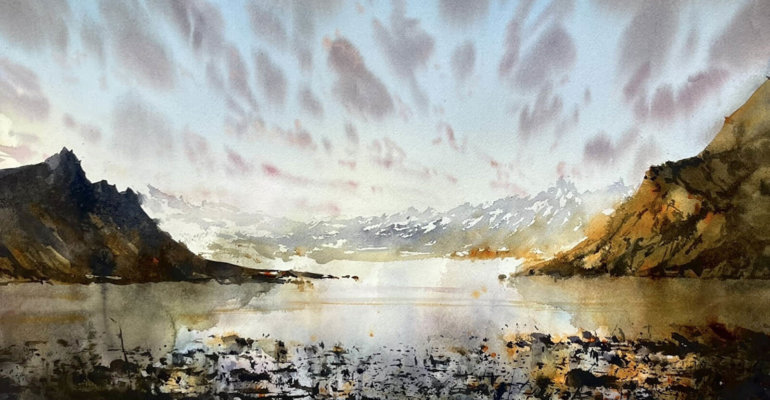 Björn Bernström on Arches Aquarelle paper