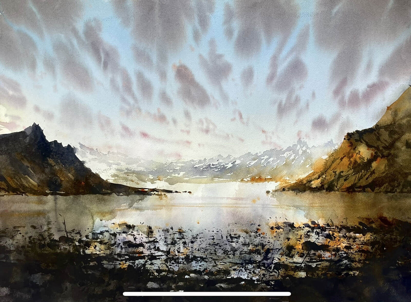 Björn Bernström on Arches Aquarelle paper