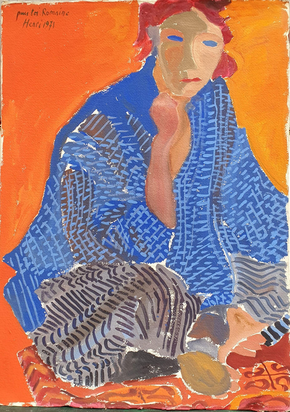 Henri Landier sur papier ARCHES
