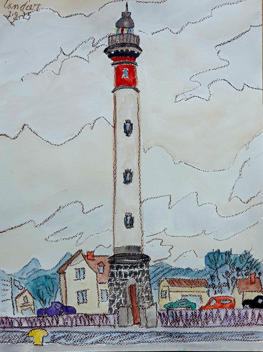 Henri Landier sur papier ARCHES