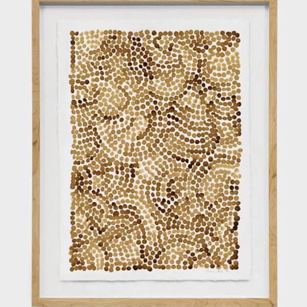 Lola Mathe Coffee painting, ARCHES Aquarelle 300 gsm