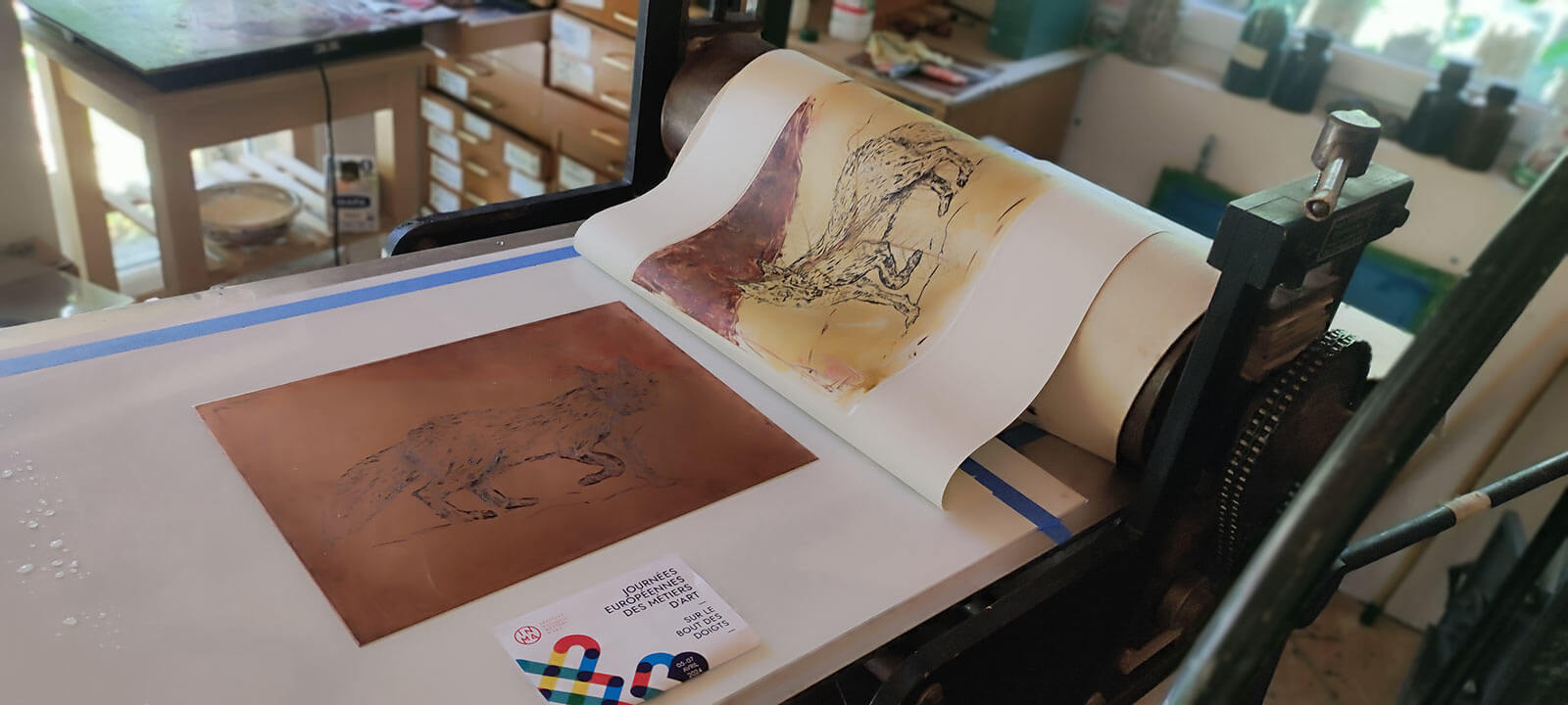 Didier Clad's studio