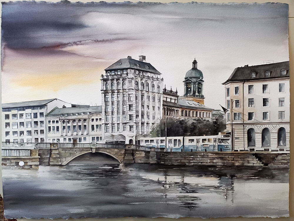 Linda Ljungblad - ARCHES Aquarelle