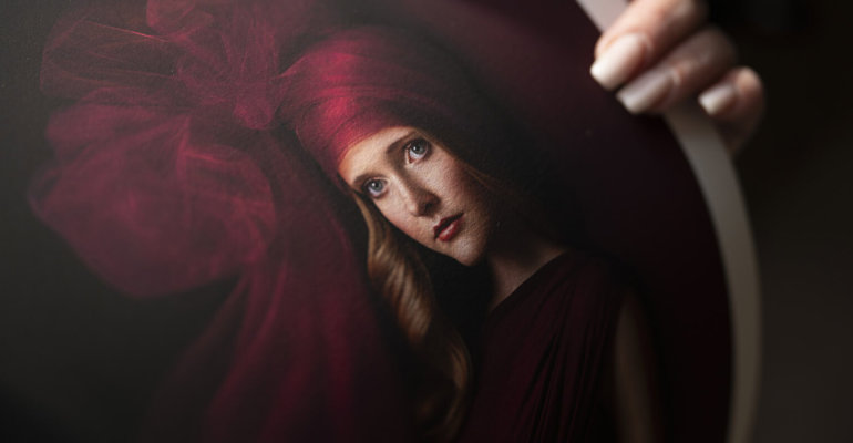 Therese Asplund on Arches digital paper