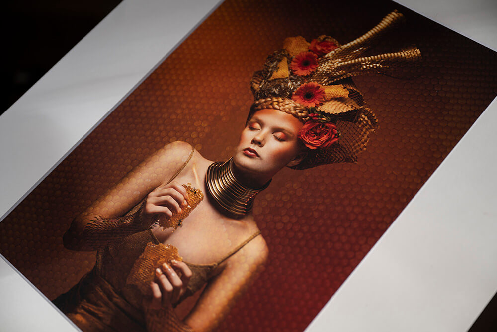 Therese Asplund on Arches digital paper