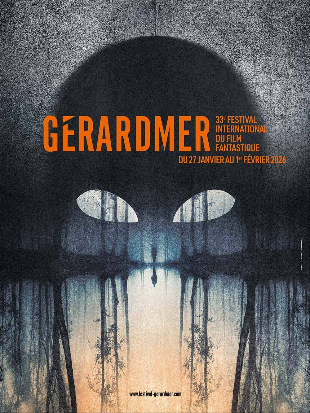 G&eacute;rardmer Fantastic Film Festival 2026 - Affiche imprim&eacute;e sur papier ARCHES Expression