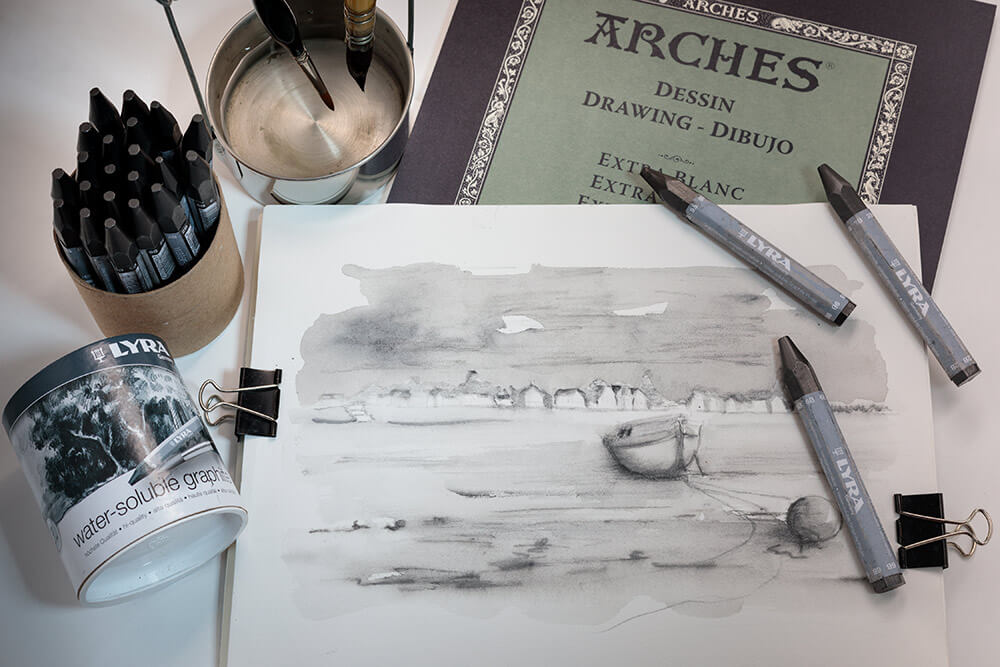 ARCHES DESSIN pure white