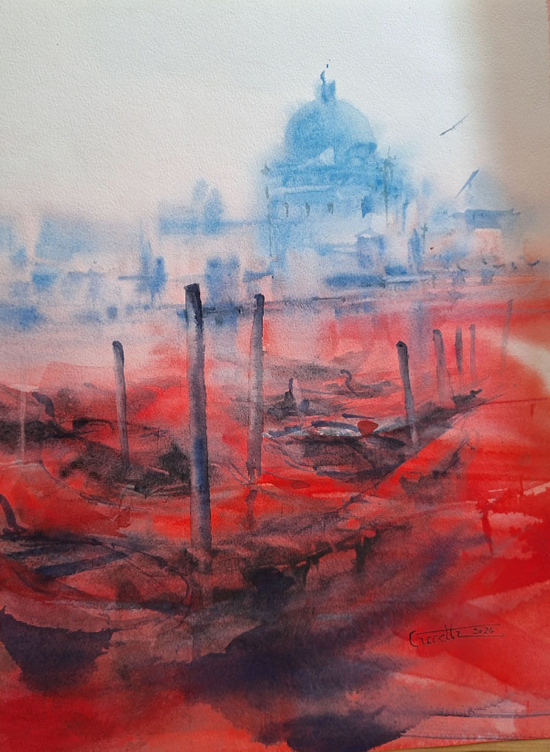 Claude Carretta - ARCHES Aquarelle
