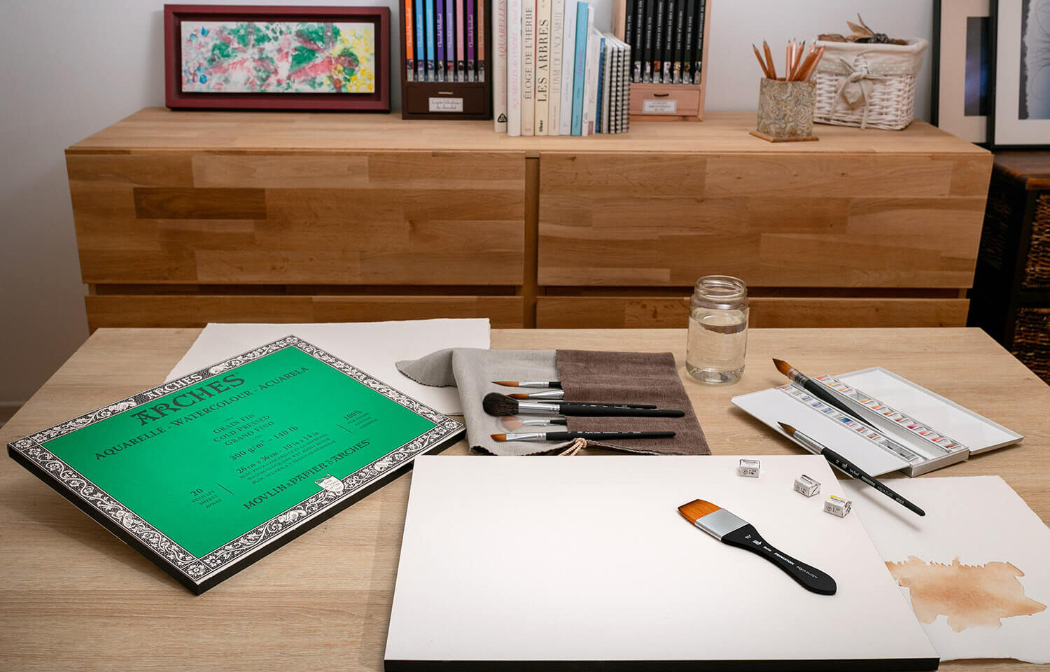 beginners choose ARCHES® Aquarelle paper