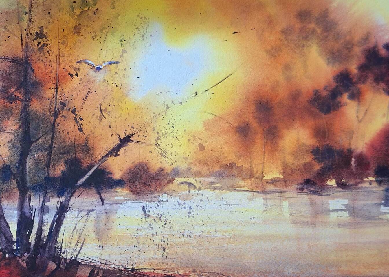 Claude Carretta - ARCHES Aquarelle
