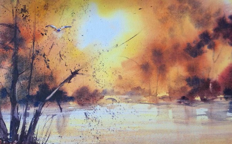 Claude Carretta - ARCHES Aquarelle