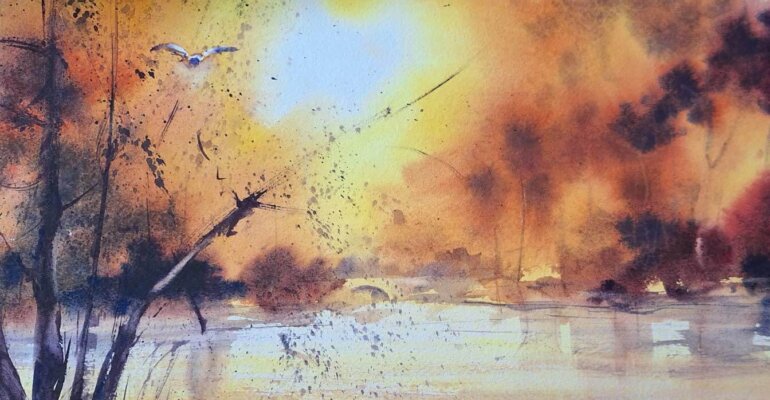 Claude Carretta - ARCHES Aquarelle