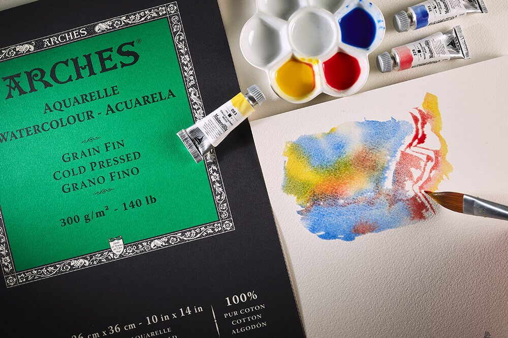 choisir le papier ARCHES&reg; Aquarelle quand on d&eacute;bute