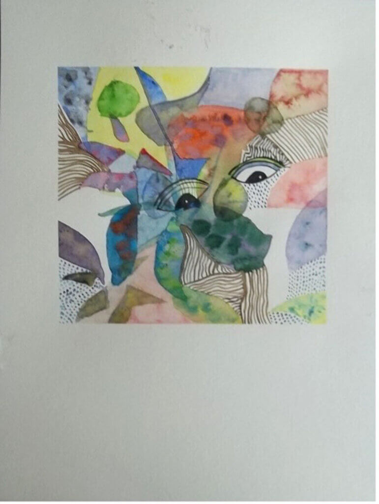 Dominik Senaq is a self-taught artist living in Bordeaux, France. He is a member of the Maison des Artistes and the Société Bordelaise d’Aquarelle. He trained by taking fine arts and printmaking courses with the City of Paris Ateliers Beaux-Arts in the 1980s, and then taking evening classes at the Beaux Arts de Bordeaux from 1989 onwards, and he now exhibits regularly in France. His work has been shown in particular at Art Capital at the Grand Palais in Paris and at the Musée Georges de Sonneville in Gradignan. He works with watercolours, acrylics, ink and felt pen. His aim is to enable the viewer to dive inside the frame of the work - to imagine and fire the viewer's imagination by following the path shown by the colours.