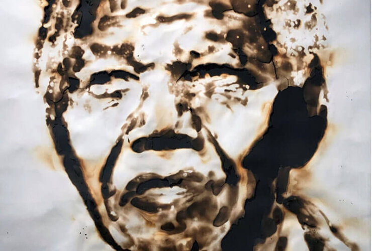 Igor Josifov Burned Paper, ARCHES® Aquarelle 300 gsm