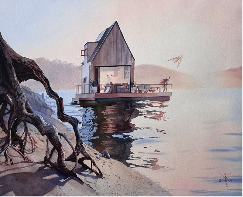Marina Chugunova Watercolour, ARCHES® Aquarelle 300 gsm