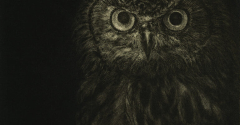 Hadil Salih – Mezzotint engraving